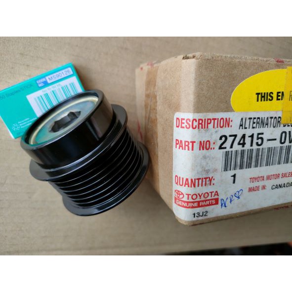 TOYOTA ESTIMA ACR50 ALPHARD VELLFIRE ANH20 RAV4 ACA30 ALTERNATOR CLUTCH