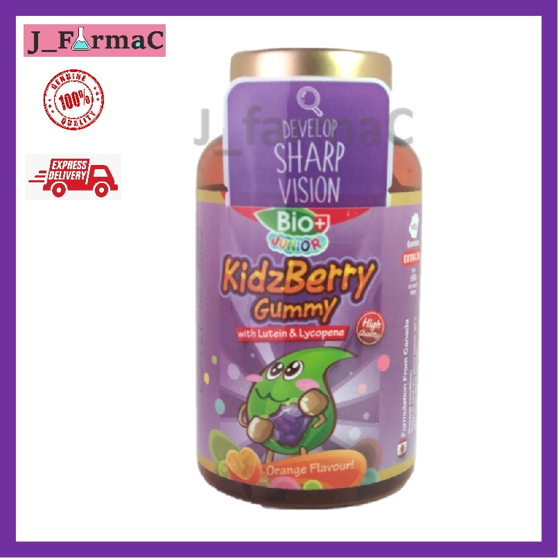 Bioplus KidzBerry Gummy (with lutein & lycopene) 80's | Shopee Malaysia