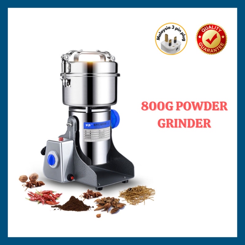 800g Electric Dry Food Grinder Grains Grinder Herbal Grinder Powder