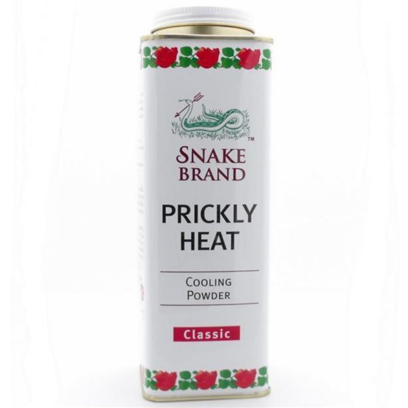 Snake Powder Brand Prickly Heat Cooling Powder (50g/140g/300g) Bedak ...