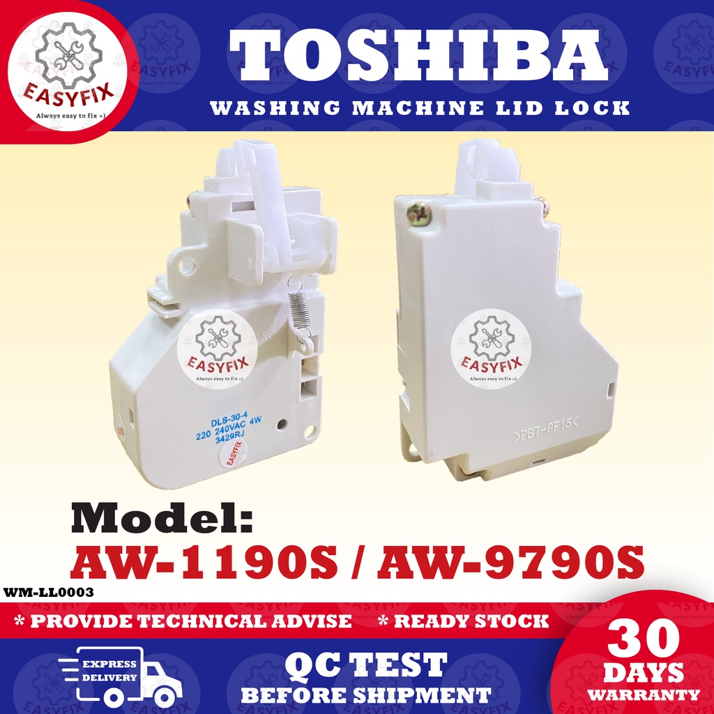 aw-1190s-aw-9790s-toshiba-lid-lock-washing-machine-door-switch-lock