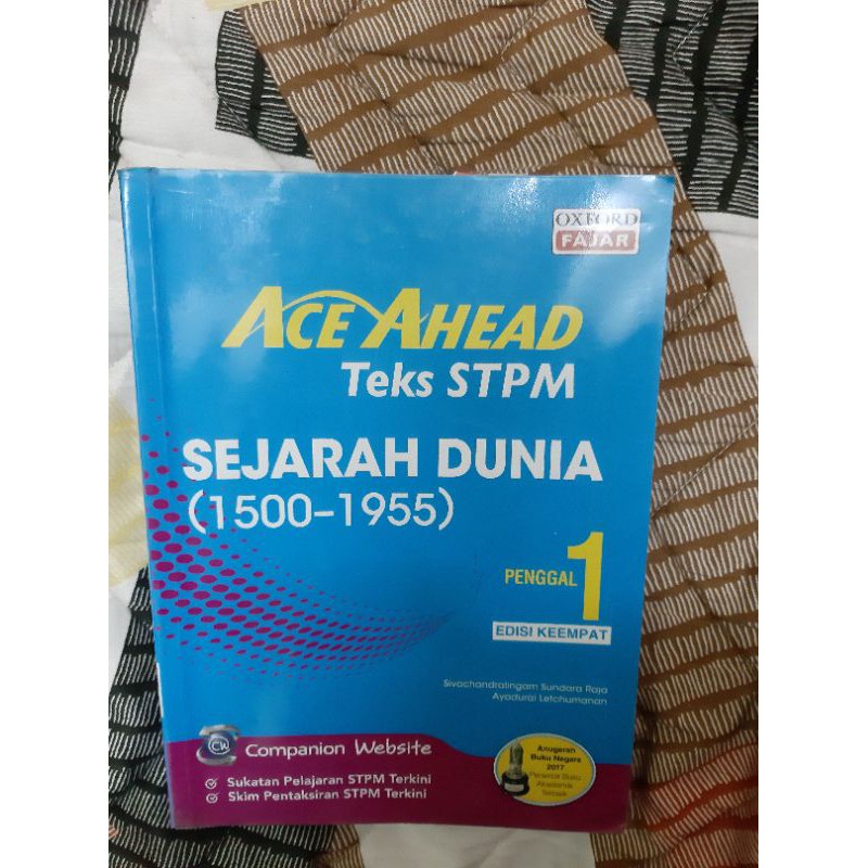 Buku rujukan STPM sejarah penggal 1 (preloved) | Shopee Malaysia
