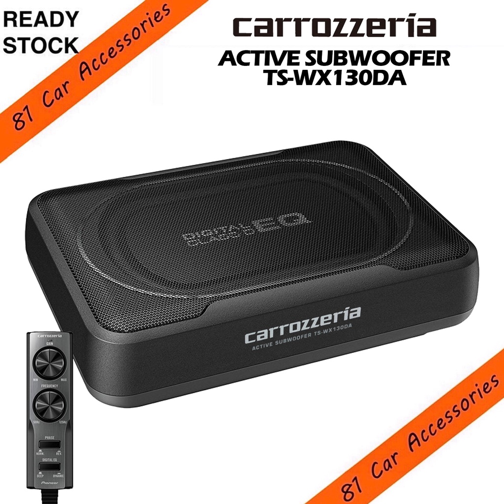 81] 100% Original CARROZZERIA CLASS-D POWERED ACTIVE SUBWOOFER