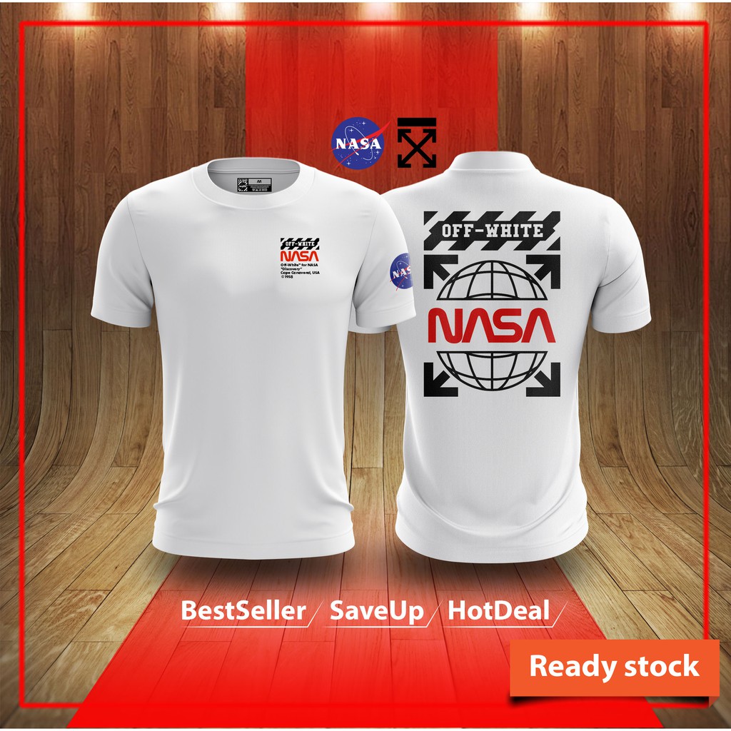 T Shirt Nasa X Off White