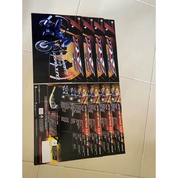 Brochure Yamaha Rxz Model Skala | Shopee Malaysia