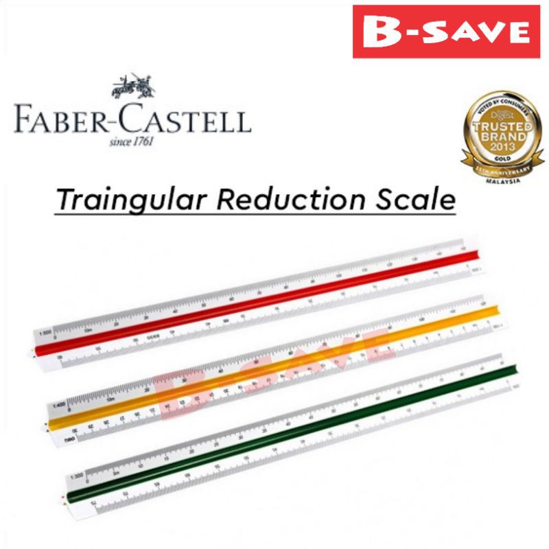 Faber castell deals scale ruler