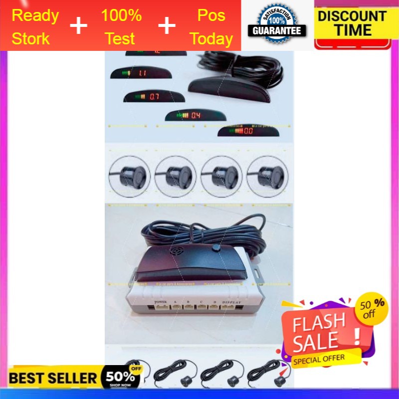 Car Parking Sensor Meter System Sound Speaker Alarm Warning Buzzer Kit ...