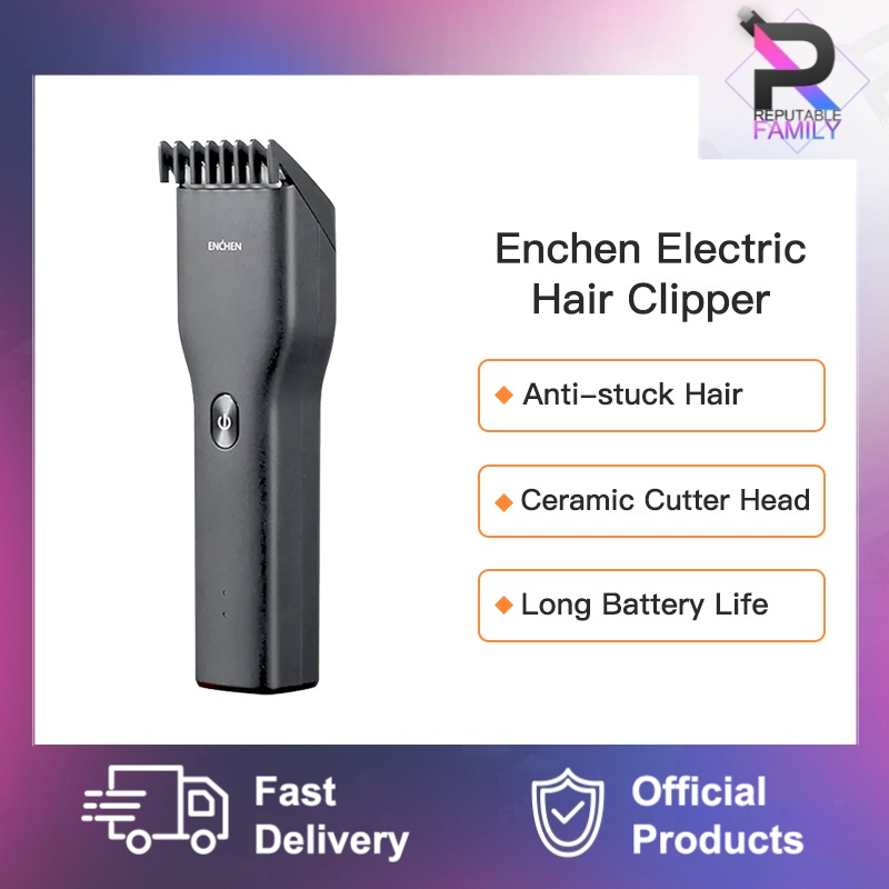 Enchen Electric Hair Clipper Professional Trimmer USB Ceramic Hair