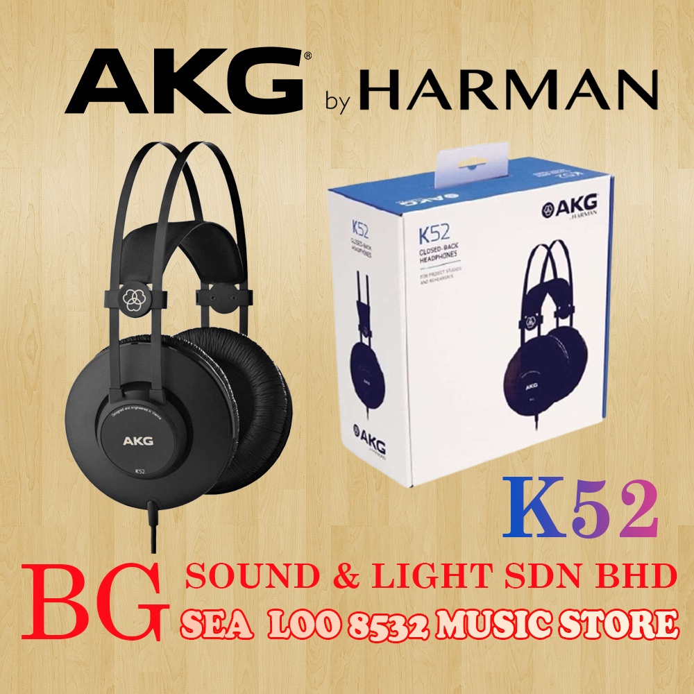 AKG K52 Closed-Back Headphones – Found Sound