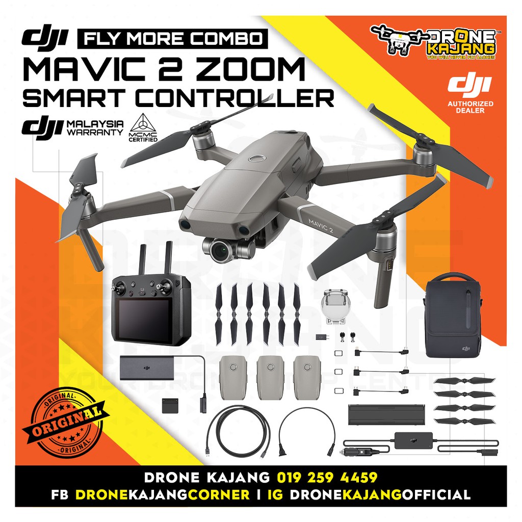 Mavic 2 zoom with best sale smart controller