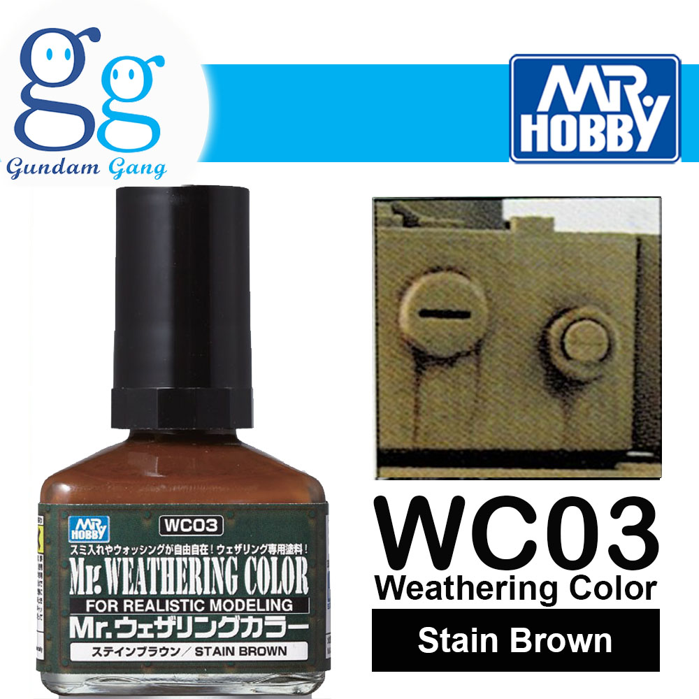 Mr. Hobby WC06 Mr. Weathering Color Multi Gray 40ml - Fast Shipping From The US!