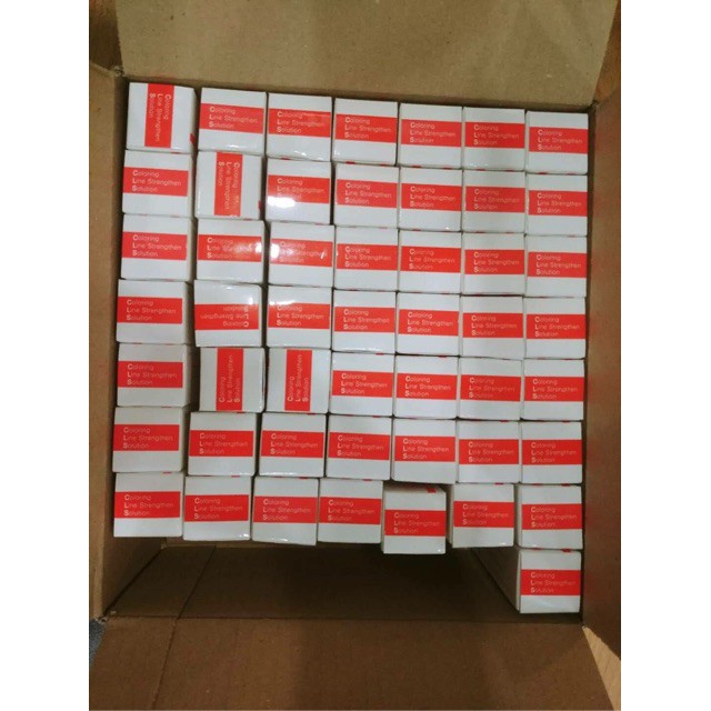 Genuine Korean Coloring fiber shrinking solution 50ml bottle | Shopee ...