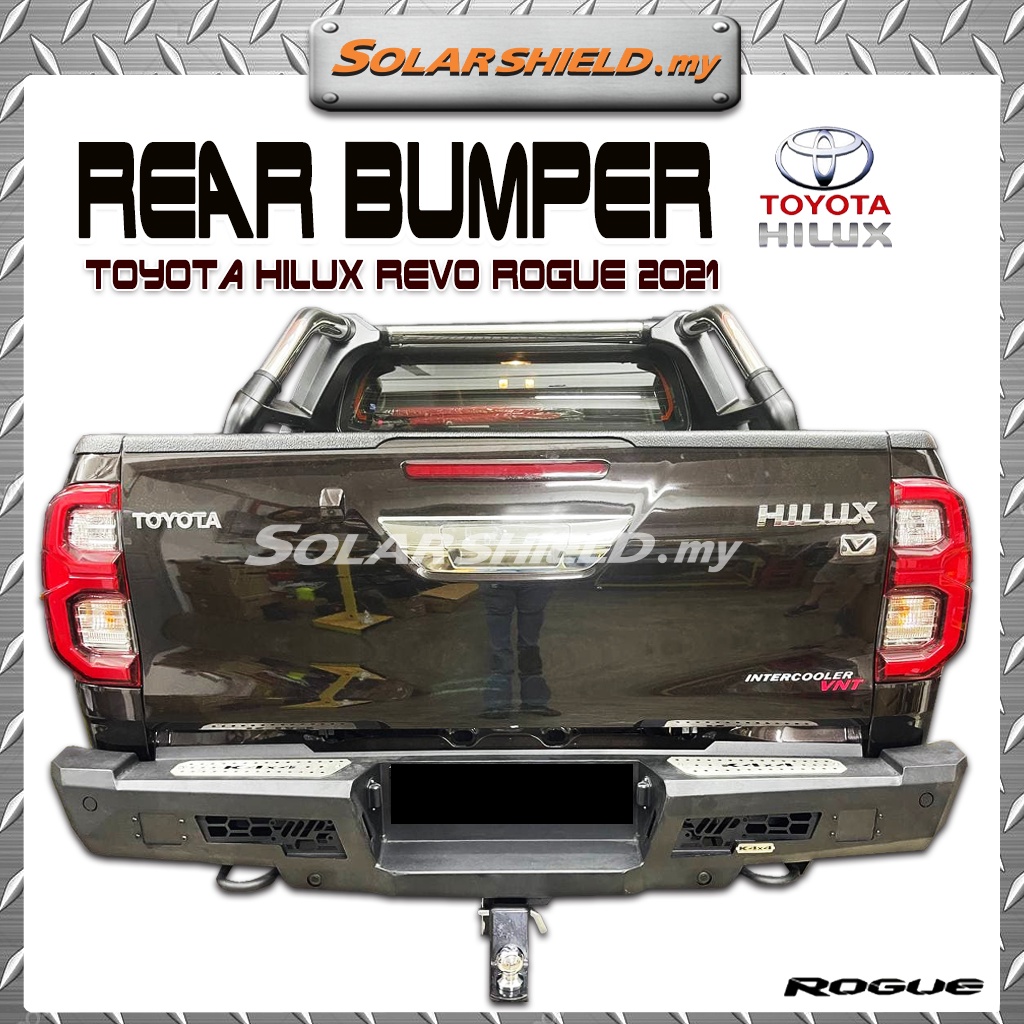 Toyota Hilux Revo Rogue Force Rear Bumper 4X4 Rear Bumper | Shopee Malaysia