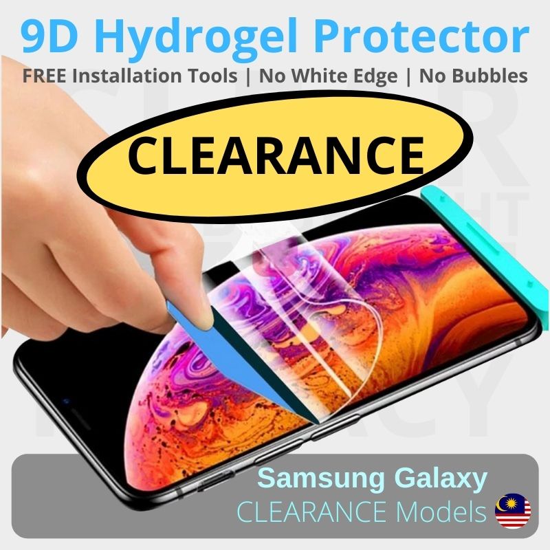 (CLEARANCE) Samsung S9/ S8/ Plus/ S7 Edge/ Note 8 Soft Screen Protector