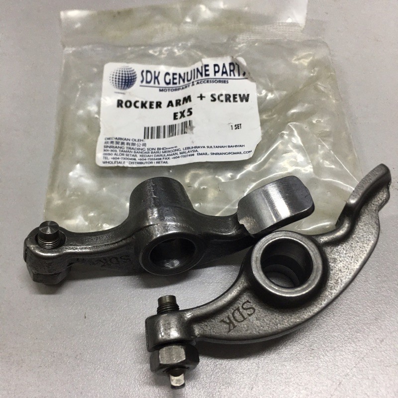 HONDA EX5 ROCKER ARM SIAP SCREW LOCKER ARM SIAP SKRU TAPPET FULL SET ...
