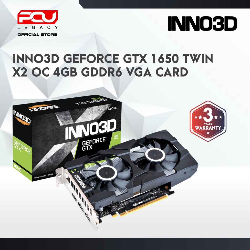 INNO3D GEFORCE GTX 1050 Ti 4GB DDR5 128BIT INNO3D GEFORCE GTX