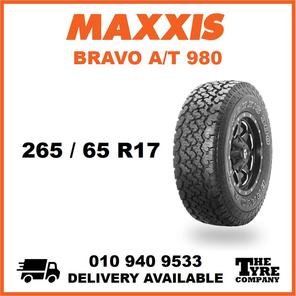 MAXXIS BRAVO A/T 980 - 265/65/17, 265/65R17 TYRE TIRE TAYAR 17