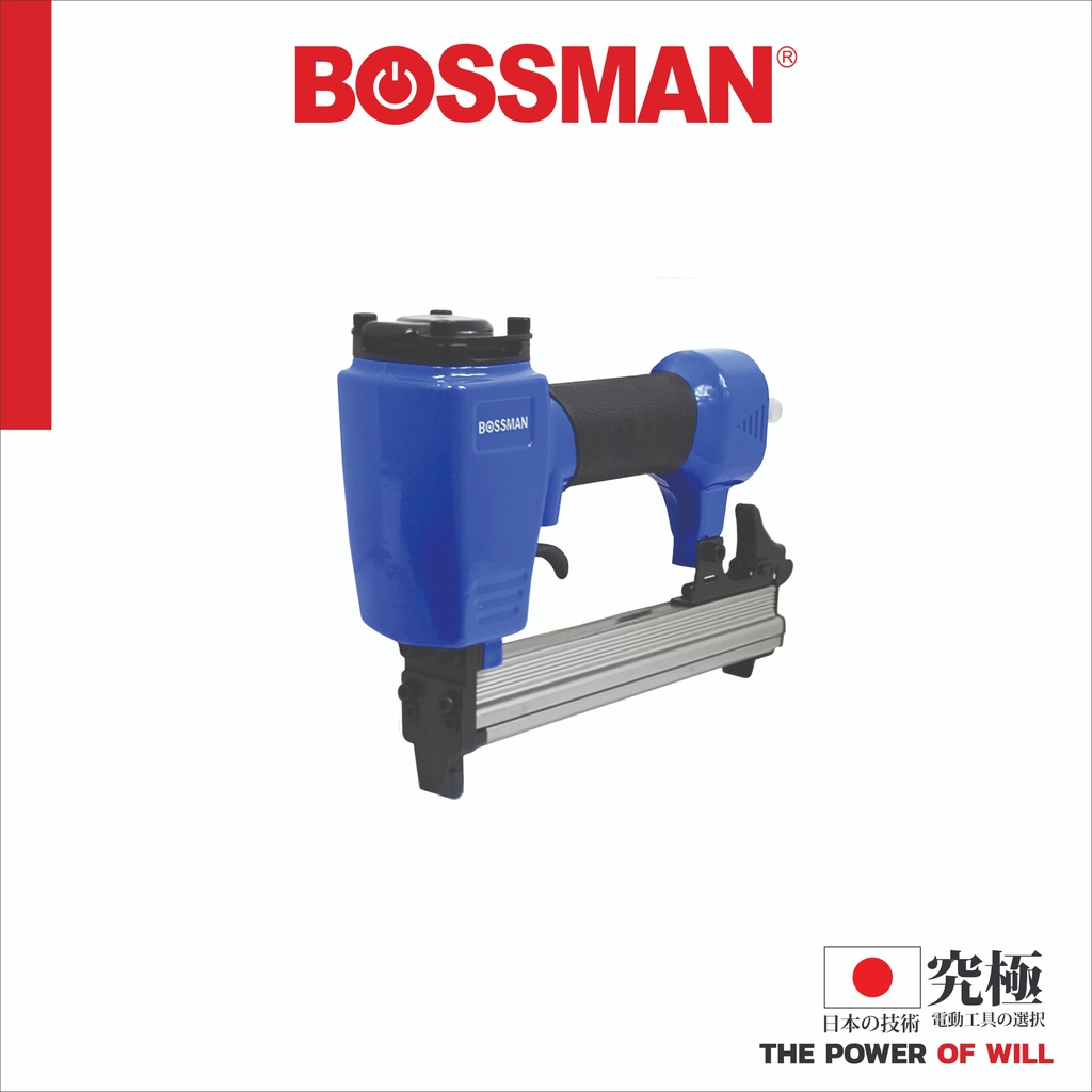 BOSSMAN Air Narrow Crown Stapler / Air Medium Crown Stapler (20 Gauge