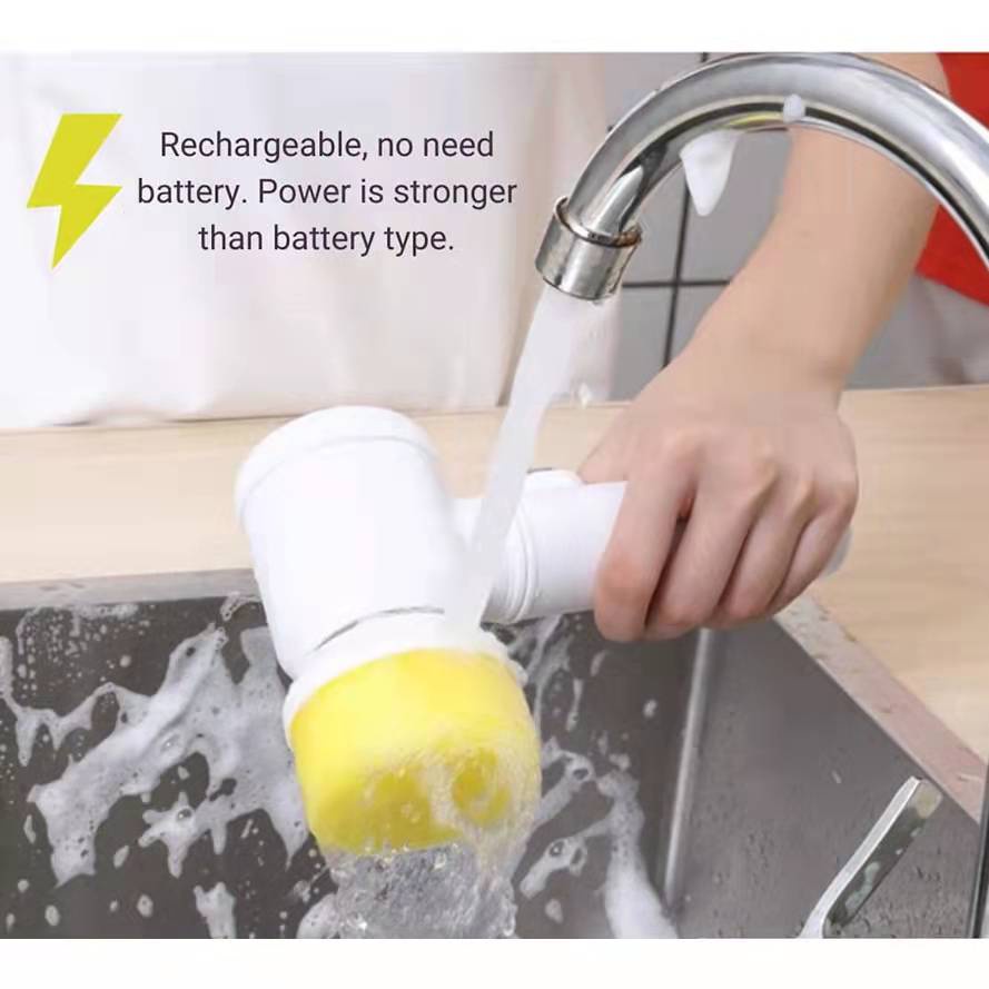 Household Kitchen Cleaning Brush Electric Bathtub 5 In 1 Magic Battery  Powered Scrubber For Kitchen - Buy Household Kitchen Cleaning Brush Electric  Bathtub 5 In 1 Magic Battery Powered Scrubber For Kitchen Product on