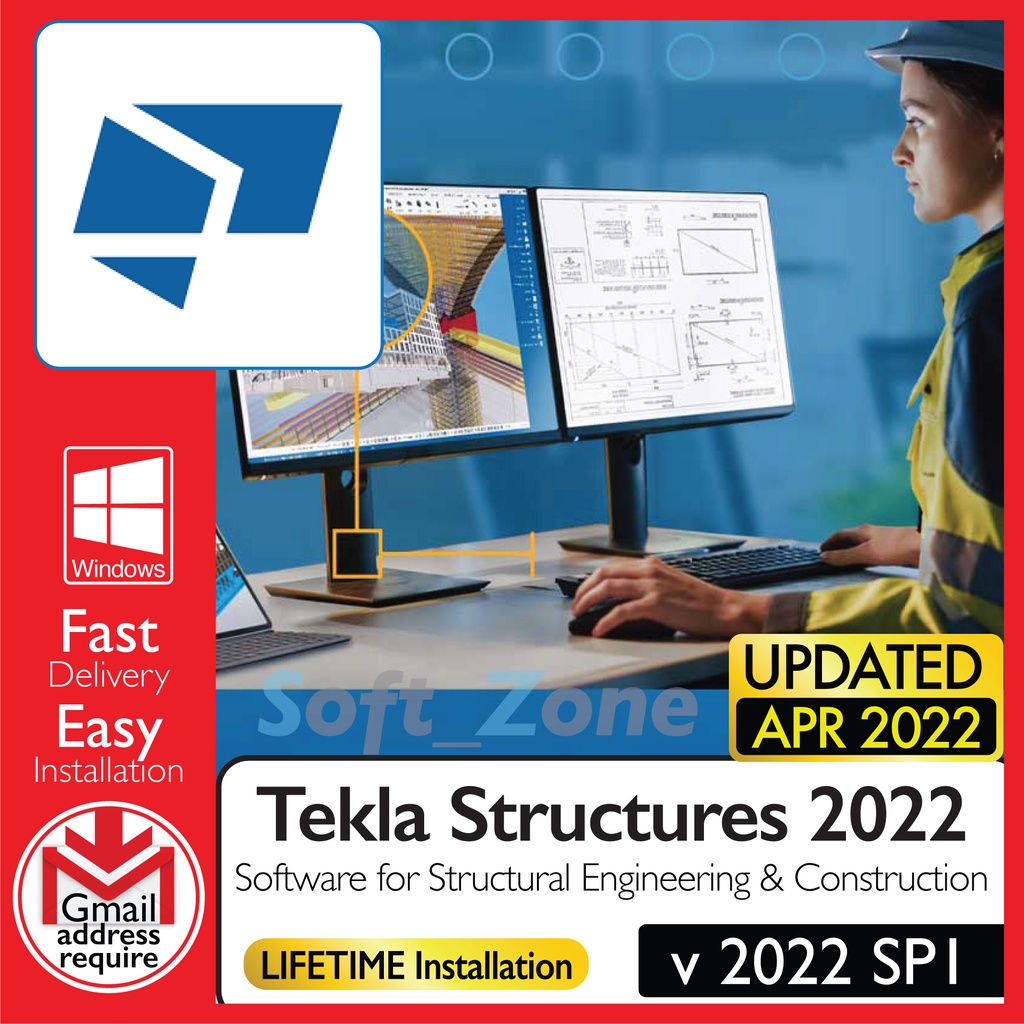 Tekla Structures 2024 SP2 Software for Structural Engineering & Construction [Windows x64