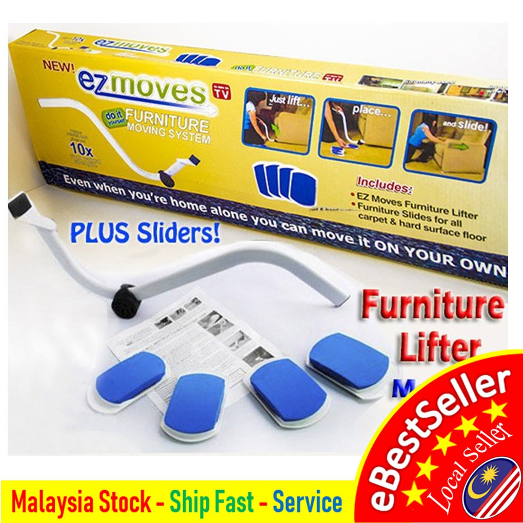 EZ Moves Mover DIY Furniture Refrigerator Cabinet Ezmoves Slides Do-It ...