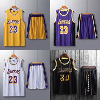 Cropped Los Angeles Lakers Basketball Jersey #24 Kobe
