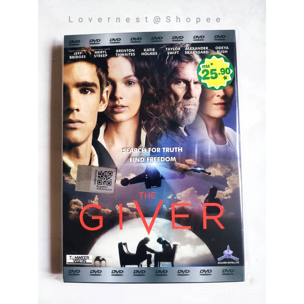 The Giver 赐予者DVD (2014) | Shopee Malaysia