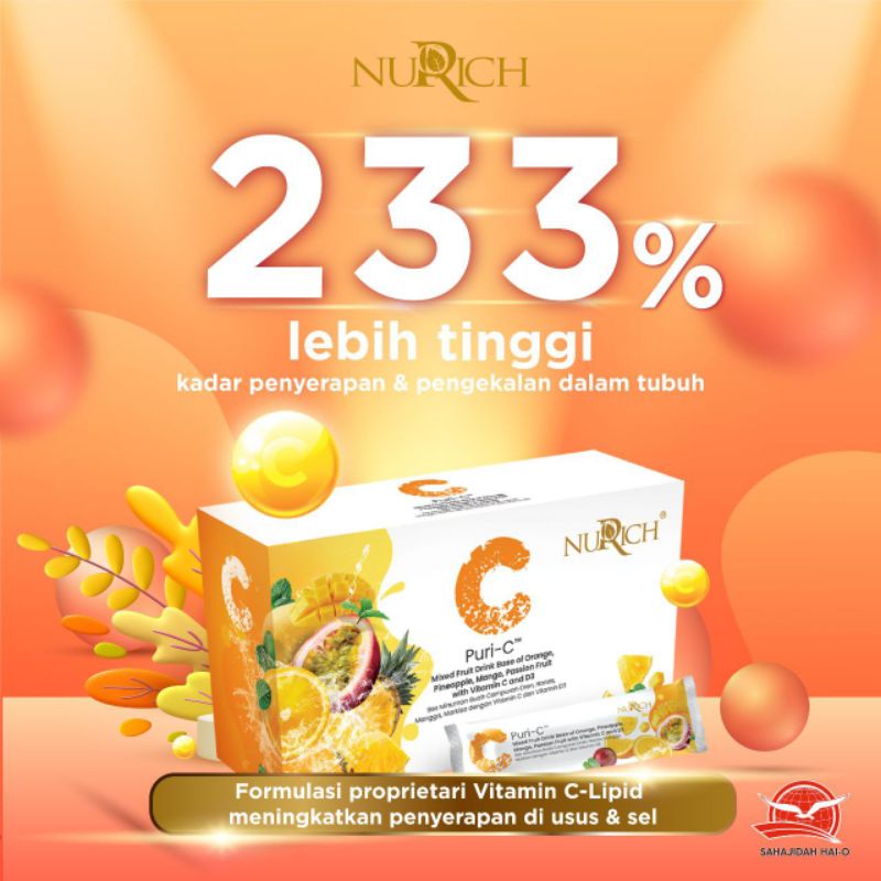 Nurich Puri C - VC in Sachet | Shopee Malaysia