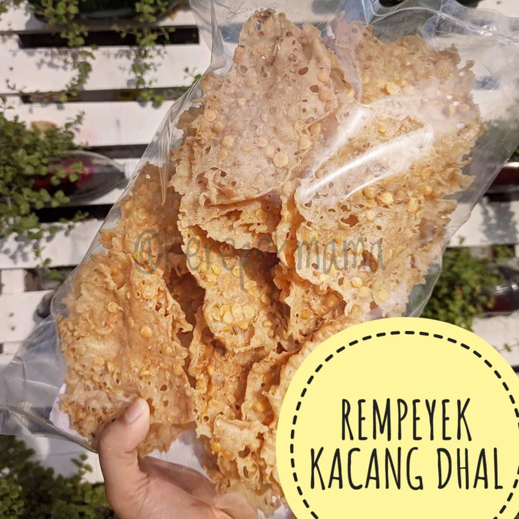 Kerepek Raya Kuih Raya Rempeyek Kacang Dhal Homemade G