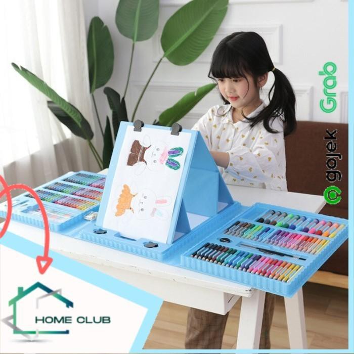 PERALATAN 1 Set Of Drawing Equipment / Kids Drawing Tools Original