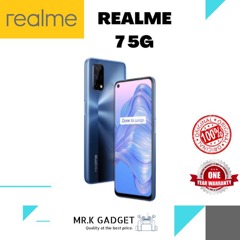 [READY STOCK] REALME 7 5G 8GB+128GB 5000MAH (ORIGINAL MALAYSIA SET ...