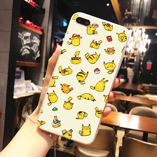 Cute Cartoon Pikachu iPhone 5S SE 6 6S 7 8 Plus X 12 mini 11 Pro Xs Max ...