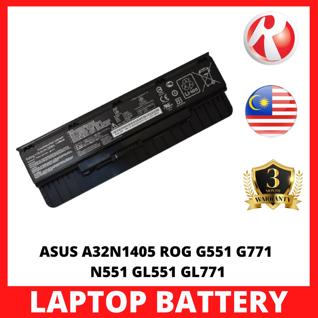 Clavier AZERTY Pour Asus G551 (manque Une Touche) - Occasion - Kinpower