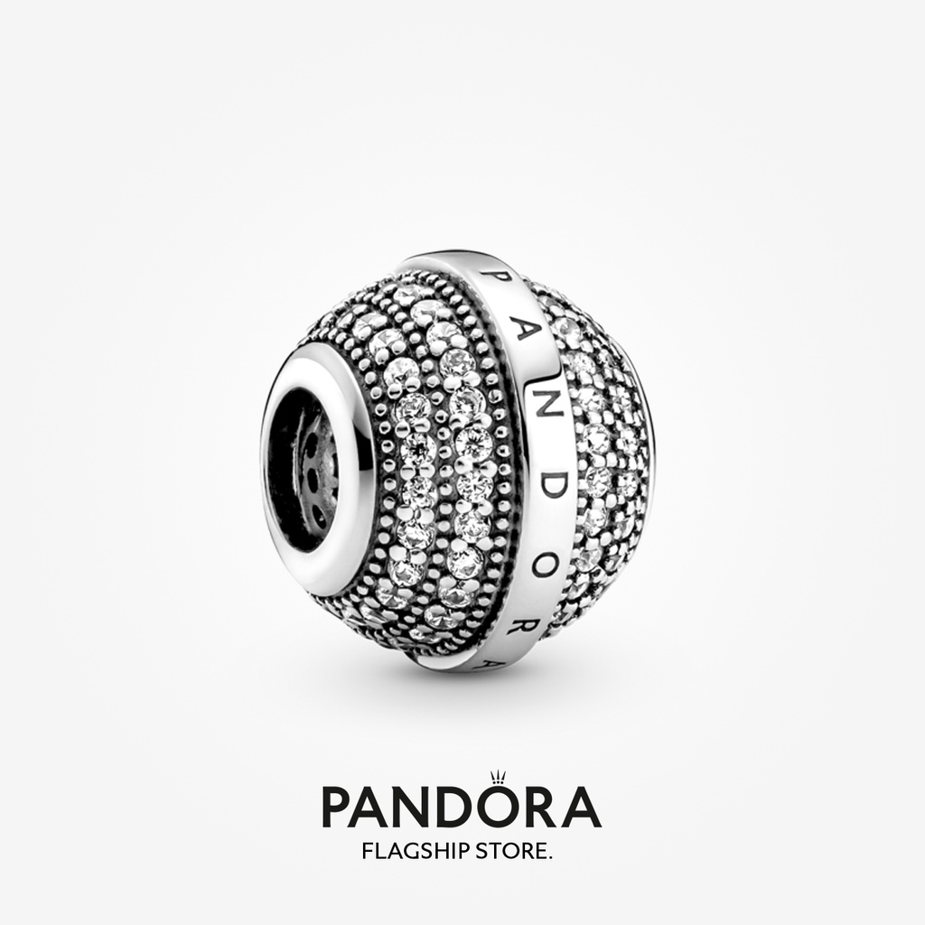 Pandora Pavé & Logo Charm | Shopee Malaysia