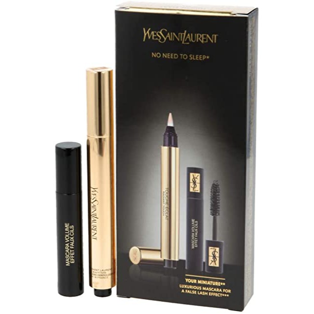YSL Touche Eclat + Mascara Volume Effet Faux Cils Set No Need To Sleep
