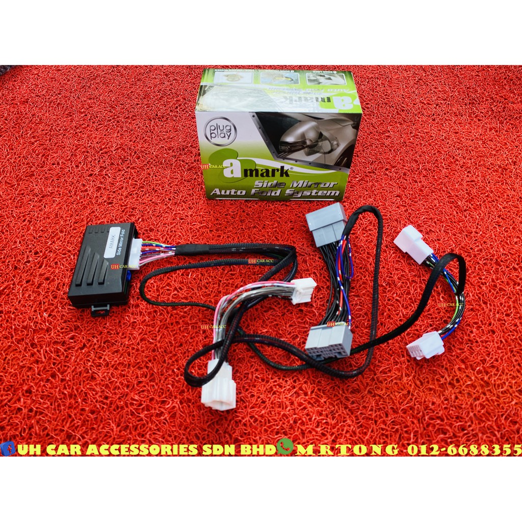 Honda City Gn2 2021 HRV 2022 WRV Side Mirror Auto Fold Relay Module Plug And Play Socket (NO