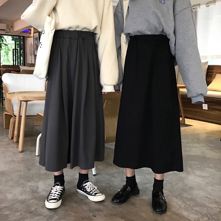 Long skirt korean clearance style