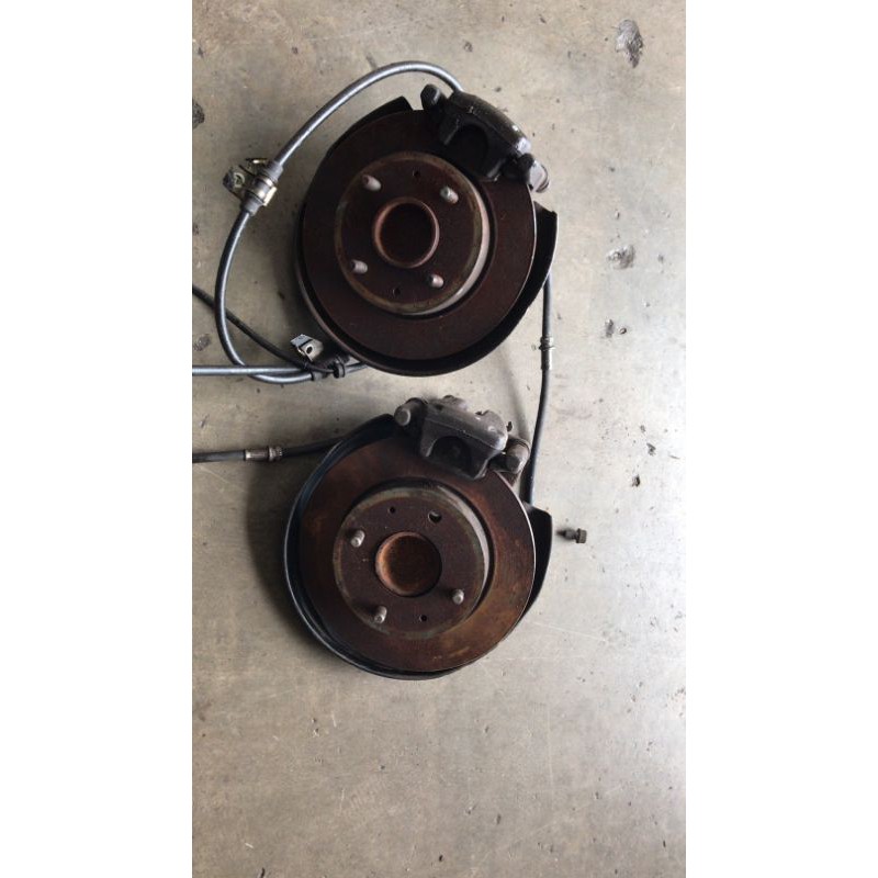 Kcar Rear Disc Brake Set For Modified Axia/Viva/Kancil/Kelisa/Kenari