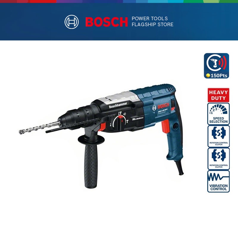 BOSCH GBH 2-28 DFV Professional Rotary Hammer With SDS-Plus (HD ...