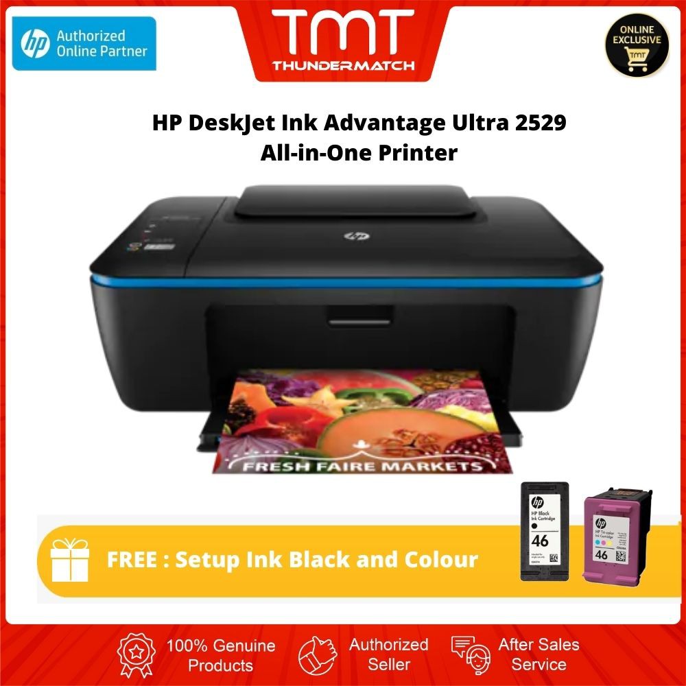 HP DeskJet Ink Advantage Ultra 2529 All-in-One Printer | Shopee Malaysia