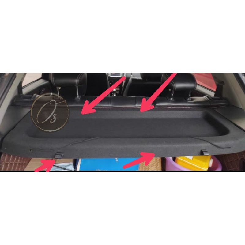 Suzuki Sx4 H/B papan pentutup rear speaker board Trunk Cargo Cover ...