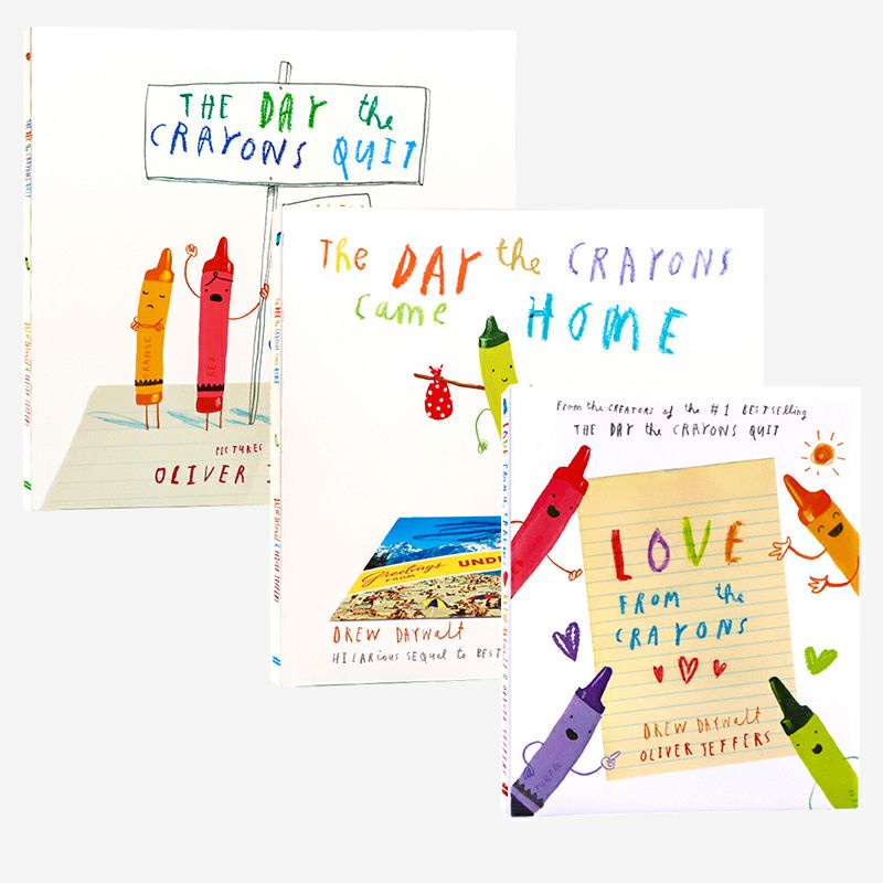 The Day The Crayons Quit   Crayons Came Home By Drew Daywalt And Oliver 