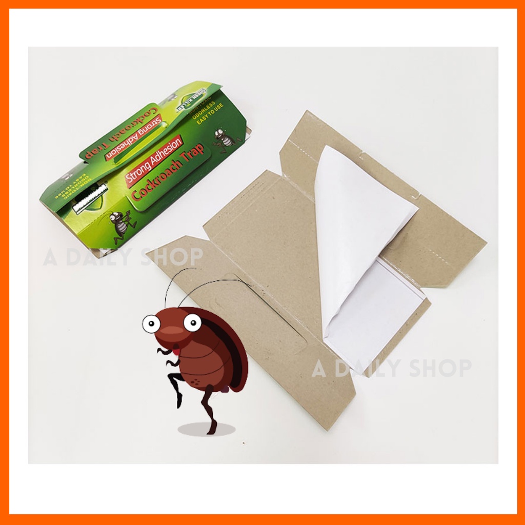 Cockroach Trap Cockroach Killing Bait Lizard Ants Mouse Sticky Mat ...