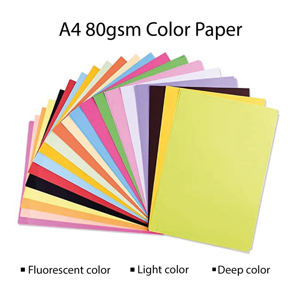 A4 Colour Paper 80GSM Fluorecent Colour (450'S)