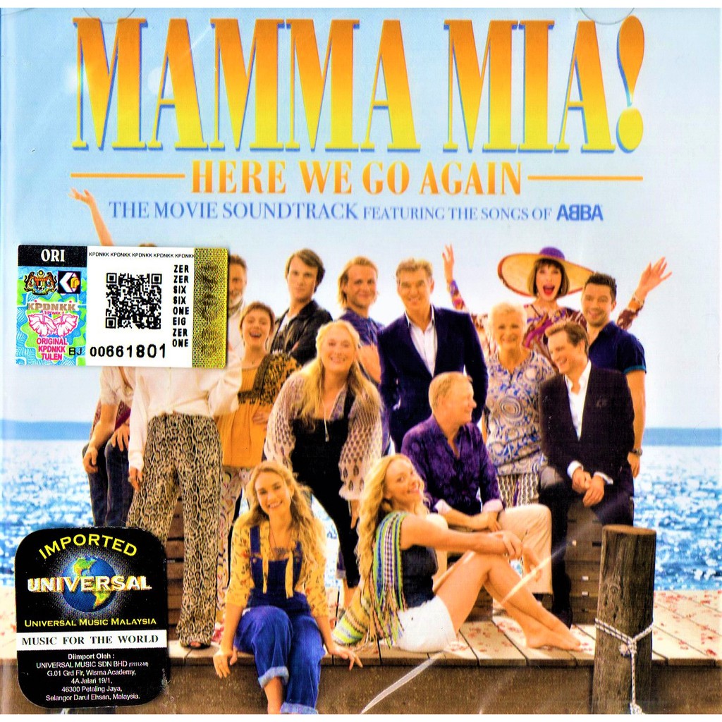 Mamma Mia ! - Here We Go Again [ The Movie Soundtrack ] ( Imported CD ...