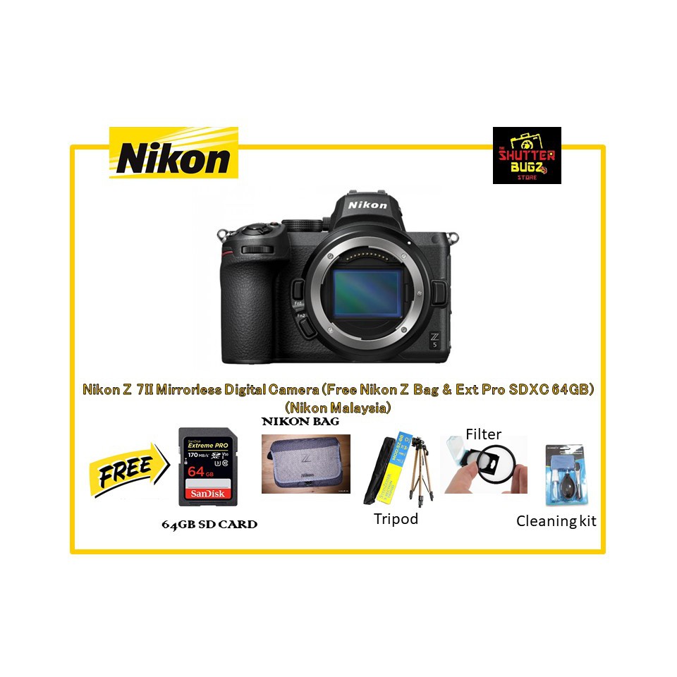 nikon z7ii memory cards