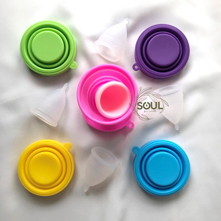 Menstrual Cup Sterilizer Soul/Menstrual Cup Holder/Folding Cup/Folding