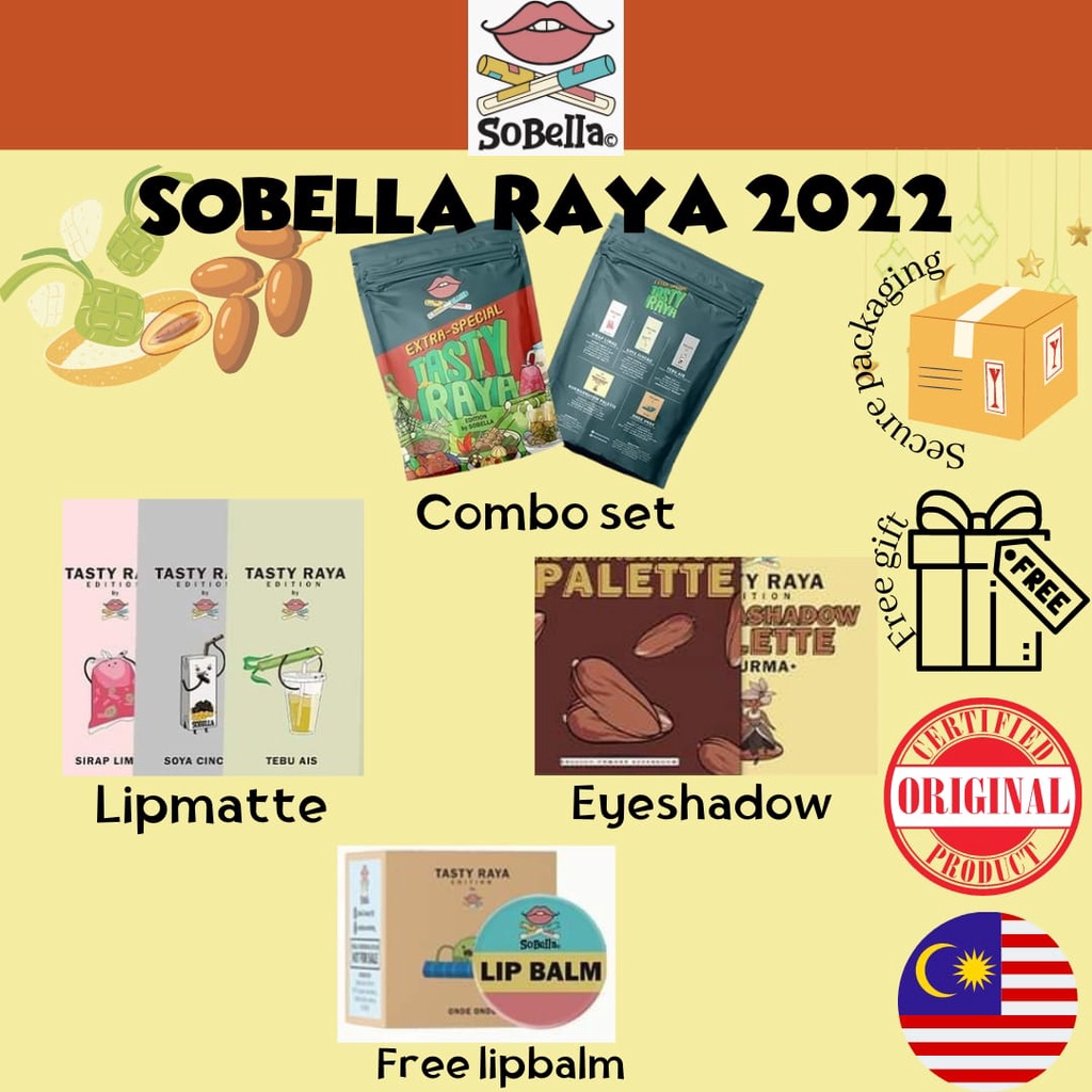 SOBELLA RAYA 2022 : TASTY RAYA EDITION ORIGINAL HQ READY STOCK POSTAGE ...