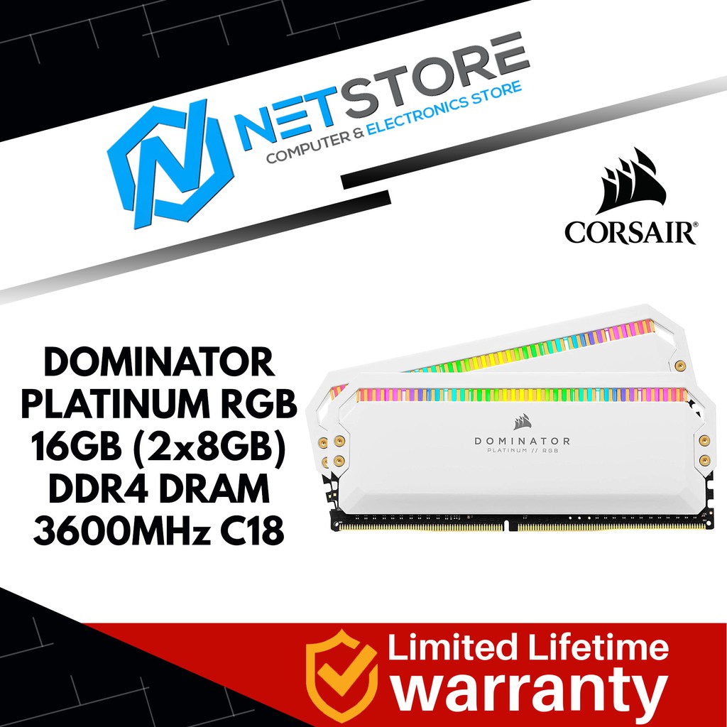 Corsair dominator platinum hot sale rgb 3600mhz