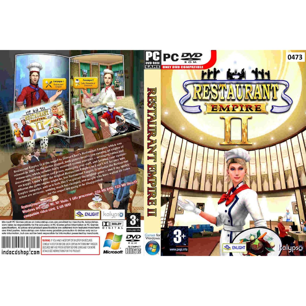 PC) Restaurant Empire 2 | Shopee Malaysia